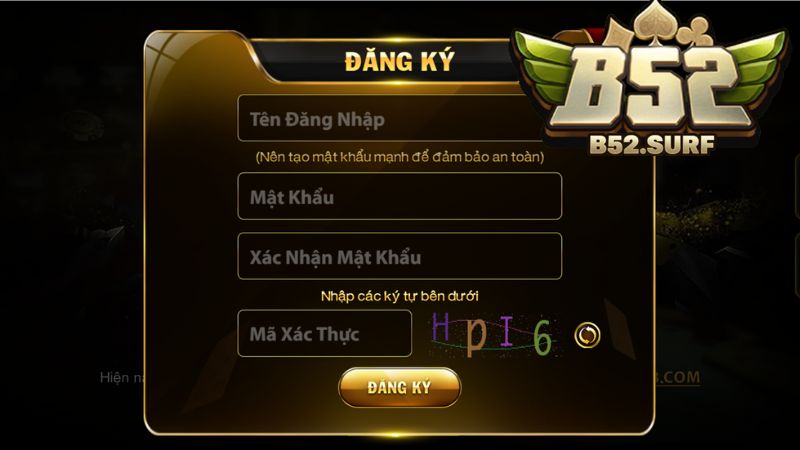 Hướng Dẫn Đăng Ký Tài Khoản B52 Club