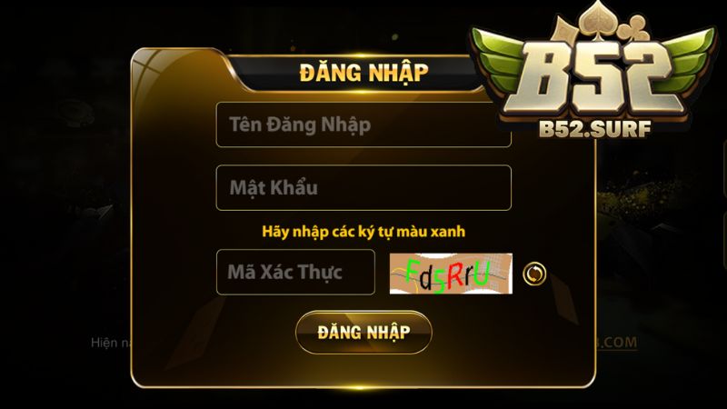 Hướng Dẫn Đăng Nhập Tài Khoản B52 Club